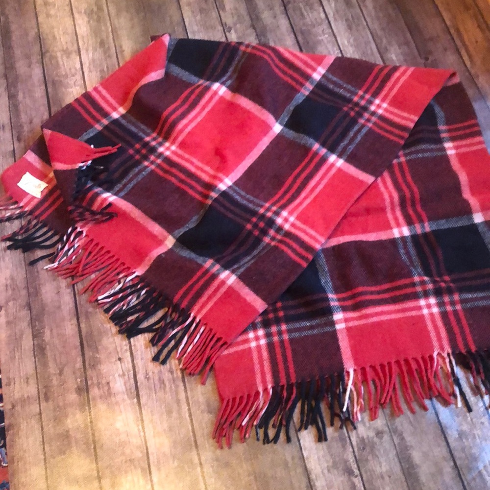 Vintage Faribault Woolen Mill Stadium Throw